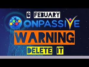 #ONPASSIVE WARNING || DELETE IT #appearning ‪@ONPASSIVE‬ ‪@nagmatabassum29‬ ‪@gursminder‬