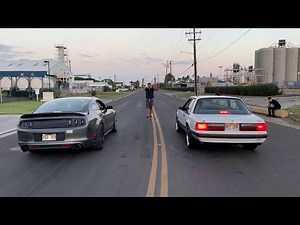 Foxbody vs S197 5.0 street race
