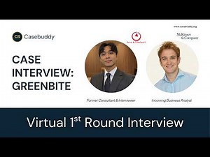 Consulting Case Interview with Ex-Bain Interviewer