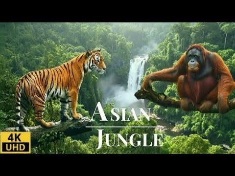 Asia’s Hidden Jungle 4K | Amazing Animals, Colorful Birds & Rare Wildlife