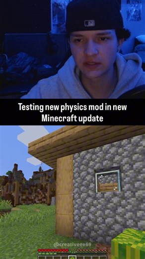 what is wrong with this mod😭 #minecraft #reaction #minecraftmemes | minecraft