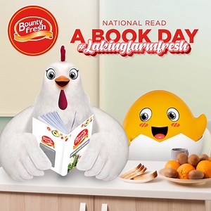 221 reactions · 5 comments | Wondering what book to read this National Read a Book Day? Why not explore a cookbook with your kids? Extend your reading bonding time by try at least one of the recipes that you’ll see. Bounty Fresh is #Lakingfarmfresh | Bounty Fresh | Facebook