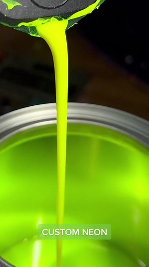 Custom Neon Paint Mixing Tutorial