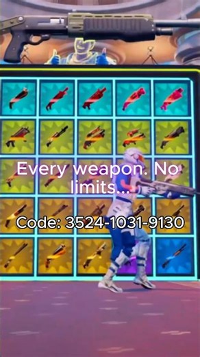 EVERY Weapon Unlocked 🔥 Fortnite FFA Map (OG + Mythics + Exotics!)