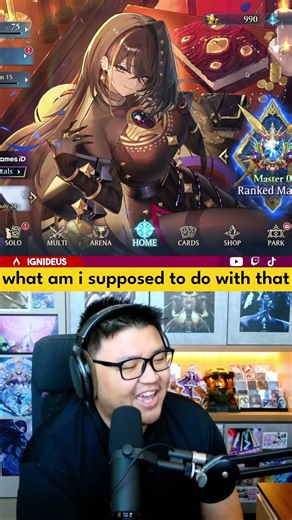 Kandima, it's complicated #shadowverse #shadowverseworldsbeyond #tcg