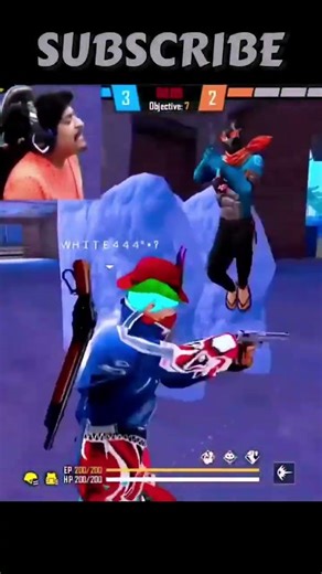 🇧🇷 White 444 vs Rai Start 🇮🇳 #white444freefire #vs #raistar #gameplay #gaming #shorts