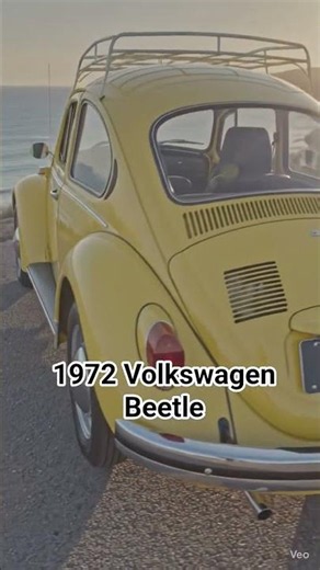 Animated view of the 1972 Volkswagen Beetle