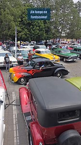 Un Ford 40 hot rod prendiéndole fuego al Fordsísimo 👌 #AutoArqueologia #Fordsisimo #Ford #40Ford #HotRod #Reels #FBReels #FacebookReels | AutoArqueología