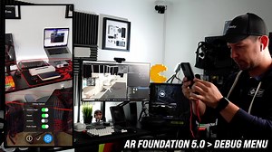 Hello everyone 👋👓 I like to show you the new AR Debug Menu available in AR Foundation 5.0 (pre.12 and greater) and also how you can use it in combination with AR Foundation simulation tools. Full video 👉 https://youtu.be/wCcvP-2FZ-I Tested with ARKit & ARCore ! | Learn XR