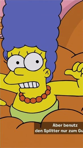 OMG! 🤯 Homer Simpson suddenly has HAIR! 😱 Marge's reaction is CRAZY! (FORTNITE-Splitter POWER!)