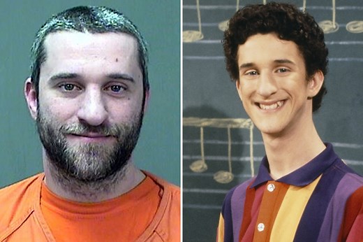 When was Dustin Diamond arrested and how long was he in prison?