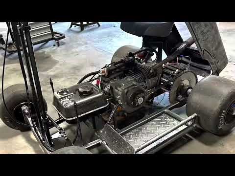 Predator powered pedal car/ barstool racer