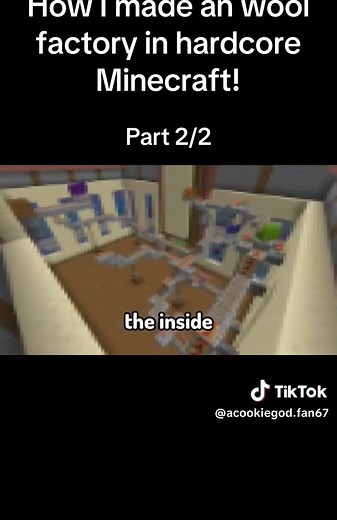 Creating a Wool Factory in Hardcore Minecraft: Part 2