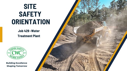 Job 429 Crowder CWC Project Safety Orientation CFPUA