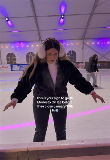 Experience the Cutest Ice Skating Rink in Modesto