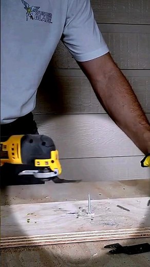 Cut Nails and Create a Smooth Surface Easily with the Oscillating Multi-Tool! #multitool