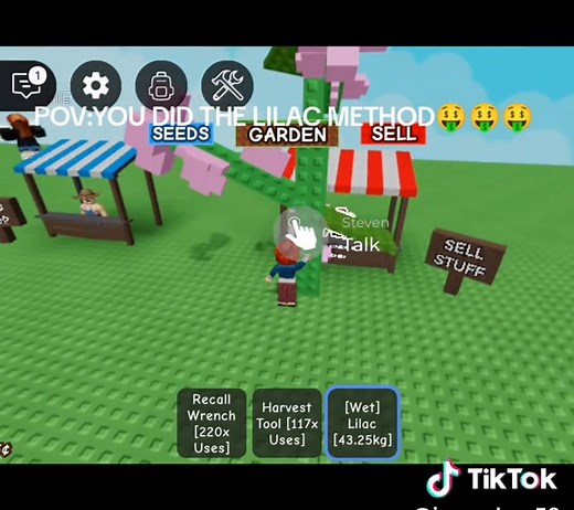 Lilac Method for Growing a Garden