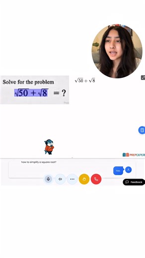 Prep Expert AI Tutor Solves Math Problem | Prep Expert