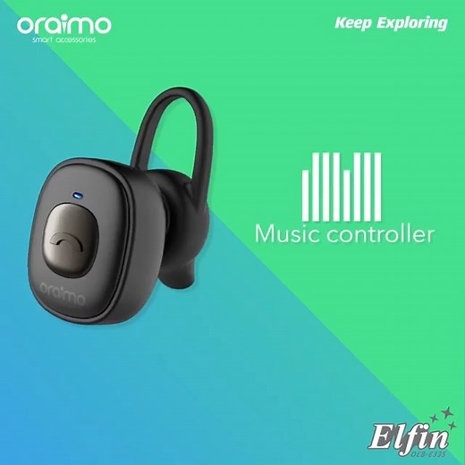 Portable easy to use bluetooth headset. keep exploring. | oraimo