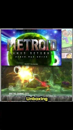 Metroid Samus Returns (3DS) (Unboxing)