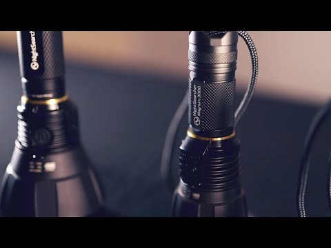 NightSearcher's Most Powerful Flashlights: The Magnum Range