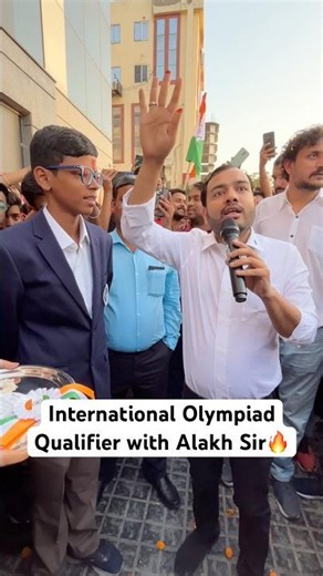 AIR 1 International Olympiad Qualifier with Alakh Sir🔥 - #alakhsir #air1 #internationalolympiad