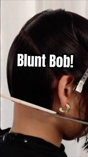 Blunt Box Bob Haircut Tutorial Pro Tips