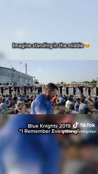 Emotional Marching Band Performance by Blue Knights