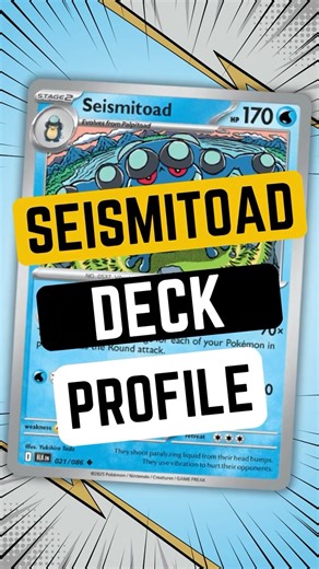 💧 Seismitoed Is Way Better Than You Think 💧 #blackbolt #whiteflare #deckprofile