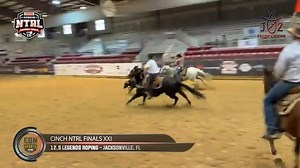 51 teams put their names down in the 12.5 Legends roping at the Cinch NTRL Finals XXI, with the winning team taking home $8,070! | JX2 and NTRL Team Roping