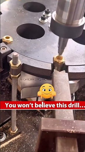 How to Drill a Square Hole! 🤯 Mind-Blowing Machining