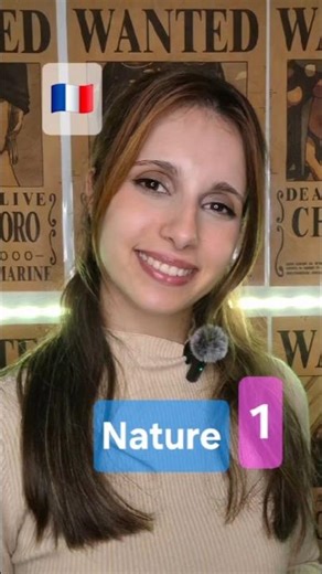 Nature Words in French 🌿🌸 (Part 1)