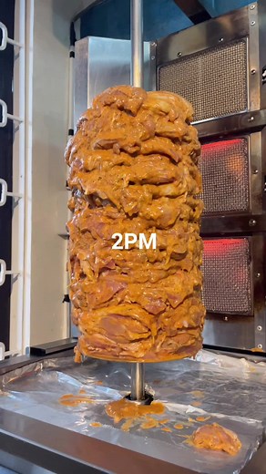Un día en la vida de nuestra máquina de shawarma