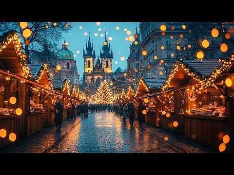 Christmas Market in Prague 2024 | Magical Walking Tour Through Old Town