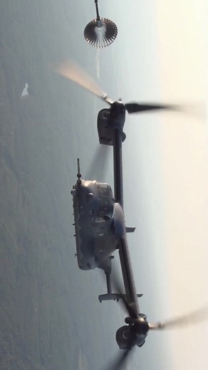 USAF 8th Special Operations Squadron CV-22B Osprey Refueling