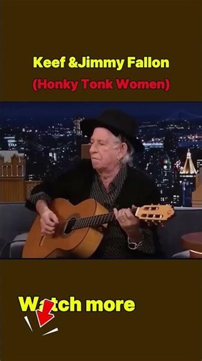 Keith Richards & Jimmy Fallon Honky Tonk Women