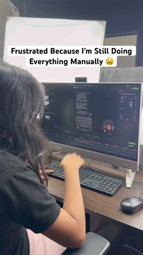 Frustrated Because I’m Still Doing Everything Manually 😩 #song #automation #automatedsolutions #fun
