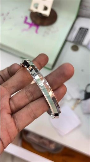 Beautiful Silver Kada Design for Men | Trending! #silverkada ‪@SHAGUNJEWELLERSMUMBAI‬