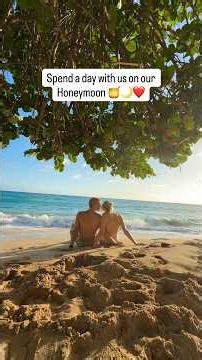Spend a day with us on our honeymoon 🍯🌙