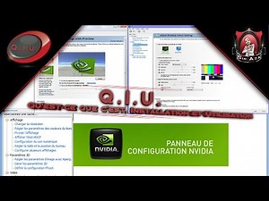 [Q.I.U.] Optimiser le Panneau de Configuration NVIDIA