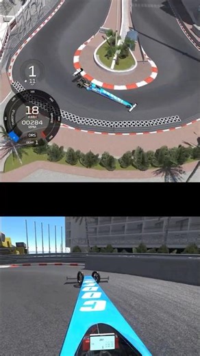 A DRAGSTER AT MONACO? #f1 #dragracing #topfuel