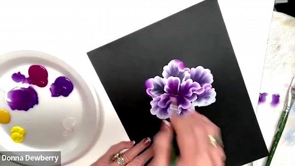 Learn to Paint One Stroke - Practice Strokes With Donna: Ruffled & Flipped Petals | Dewberry 2024