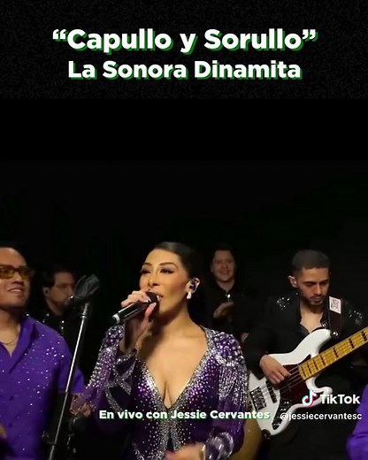 La Sonora Dinamita toca en vivo “Capullo y Sorullo”. 🎶✨ ¿Cuál de sus clásicos es tu favorito? #JessieEnExa