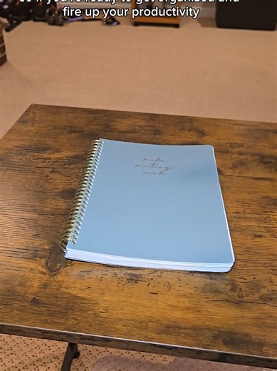 Get Organized with the Ultimate Meeting Notebook