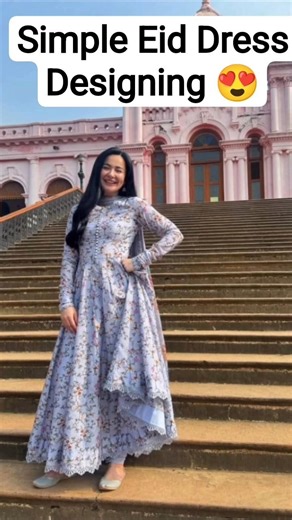 Simple And Elegant Eid Dress Designing Ideas 2026#viralshorts#viralvideos#dress#fashion#eidclothes