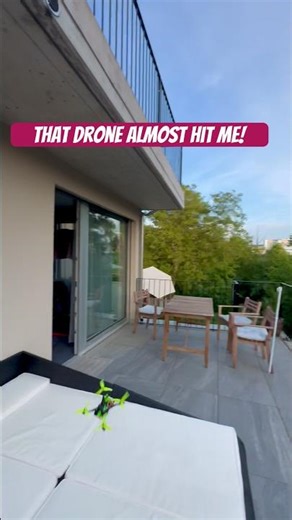 Tight FPV Lines from a Balcony 😳 (HelloRadio V12 Max Test)