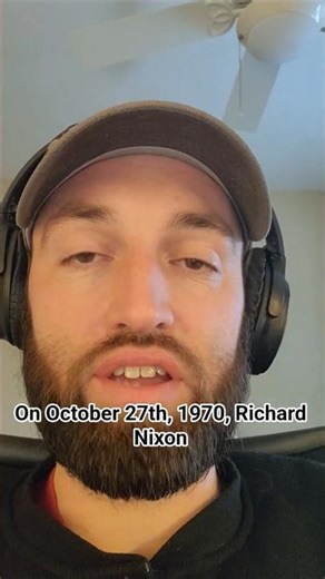 Controlled Substances Act of 1970 #history #richardnixon