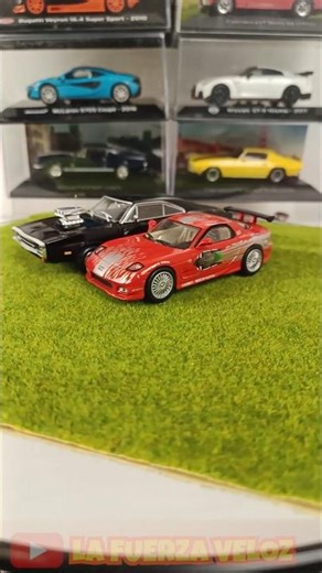 RX-7 FD3S & DODGE CHARGER DOMINIC TORETTO FAST AND FURIOUS SIDE BY SIDE COMPARISON RÁPIDO Y FURIOSO