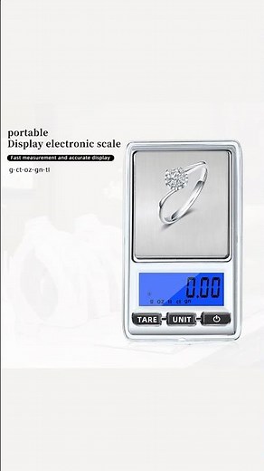 Precision that fits in your pocket! 💎⚖️