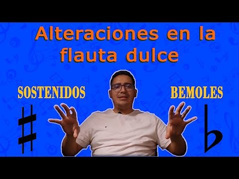 SOSTENIDOS y BEMOLES en la FLAUTA DULCE | Tutorial para principiantes | Flautica Dulce (2/2)